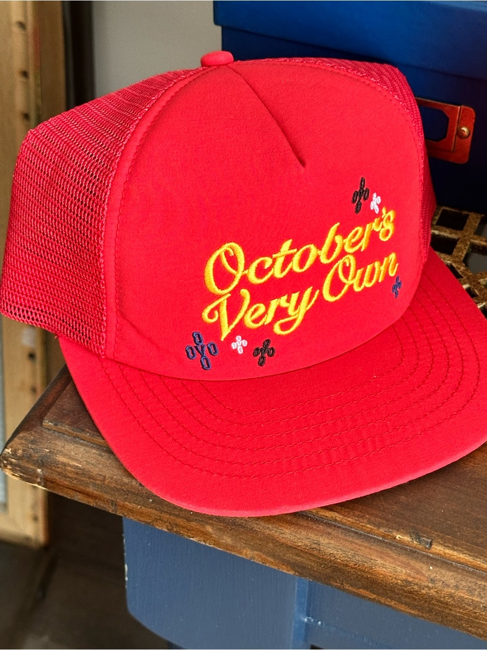 OVO Pom-Pom Trucker Hat